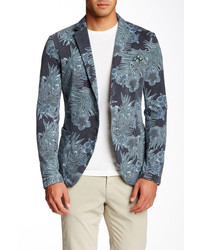 Navy Floral Jacket