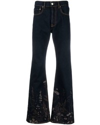 Cmmn Swdn Jonah Bootcut Floral Jeans