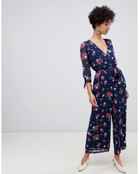 Vero Moda 34 Length Floral Jumpsuit Blazer