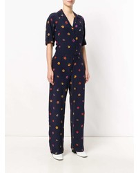 Ps By Paul Smith Floral Printed Jumpsuit