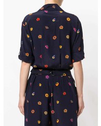 Ps By Paul Smith Floral Printed Jumpsuit