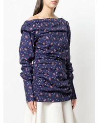 Teija Back To Front Floral Blouse