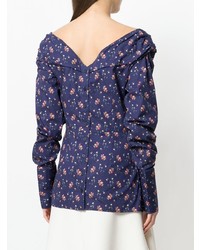 Teija Back To Front Floral Blouse