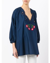 Vivetta Floral Embroidered Blouse
