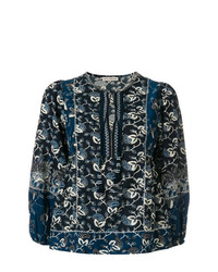 Ulla Johnson Floral Embroidered Blouse