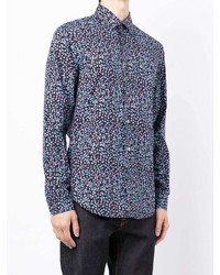 Paul Smith Abstract Print Organic Cotton Shirt