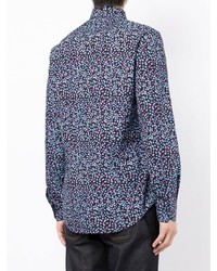 Paul Smith Abstract Print Organic Cotton Shirt