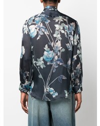 Etro All Over Floral Print Shirt
