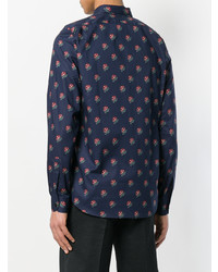 Ps By Paul Smith Floral Pocket Shirt