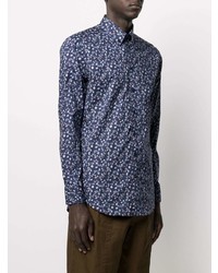 Etro Floral Print Cotton Shirt