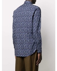 Etro Floral Print Cotton Shirt