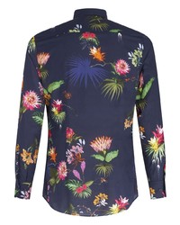 Etro Floral Print Cotton Shirt
