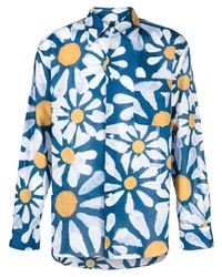 Marni Floral Print Cotton Shirt