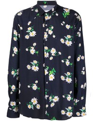Family First Floral Print Long Sleeved Shirt