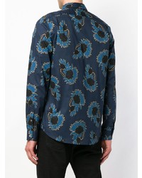 Ps By Paul Smith Floral Print Shirt