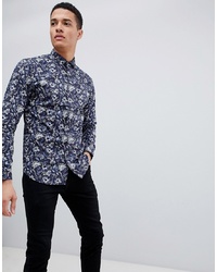 Jack & Jones Premium Slim Floral Print Shirt