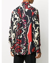 Our Legacy Psychedelic Flower Long Sleeved Shirt