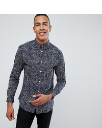 Selected Homme Shirt With All Over Print In Slim Fit