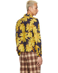 Marc Jacobs Heaven Yellow Laser Floral Shirt