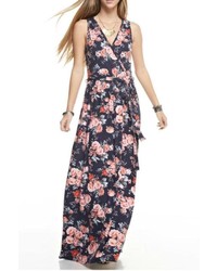 12pm By Mon Ami Navy Floral Dress