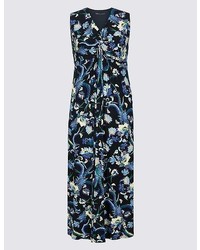 Marks and Spencer Curve Floral Print Slip Maxi Dress