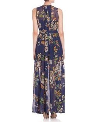 Peserico Floral Maxi Dress
