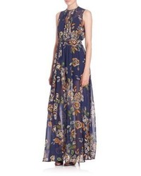 MSGM Floral Maxi Dress