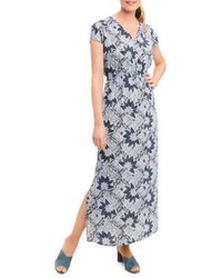 Foxcroft Floral Print Maxi Dress