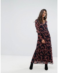 Vero Moda Floral Print Maxi Dress