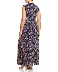 MICHAEL Michael Kors Michl Michl Kors Plus Floral Print Knit Maxi Dress