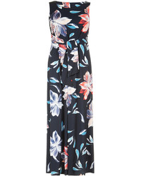 Monsoon Maggie Tie Front Maxi Dress