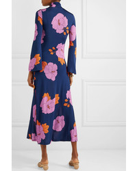 Dodo Bar Or Brigitte Floral Print Stretch Jersey Dress
