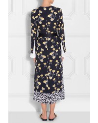 Mother of Pearl Eleanor Floral Double Layer Dress