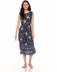 Old Navy Sleeveless Waist Defined Midi Dress For