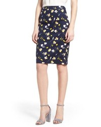 Boden Martha Floral Pencil Skirt