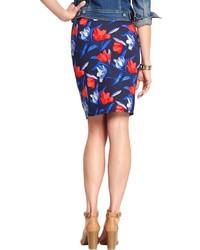 Old Navy Patterned Jersey Pencil Skirts