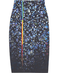 Preen By Thornton Bregazzi Joslyn Floral Print Cotton Blend Pencil Skirt