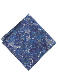 J.Crew English Cotton Pocket Square In Liberty Floral