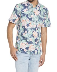 Chubbies Chubbie Resort Floral Stretch Short Sleeve Shirt