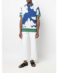 Tommy Hilfiger Floral Pattern Polo Shirt