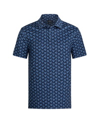 Bugatchi Ooohcotton Floral Short Sleeve Polo