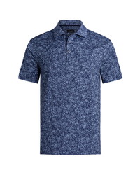 Bugatchi Ooohcotton Tech Floral Knit Polo