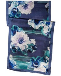 Vince Camuto Photoreal Floral Oblong Scarf Scarves