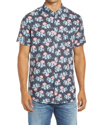 Rails Carson Slim Fit Floral Short Sleeve Button Up Shirt