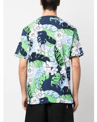 Moschino Floral Leaf Print Shirt