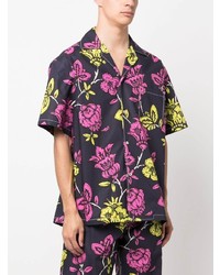 P.A.R.O.S.H. Floral Print Cotton Shirt