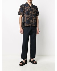 Soulland Floral Print Shirt