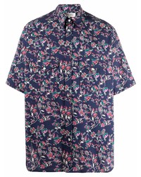 Isabel Marant Floral Print Short Sleeve Shirt
