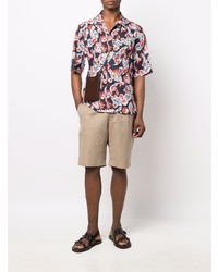 PT TORINO Hawaiian Print Cotton Shirt