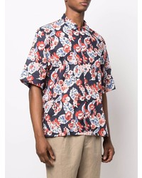 PT TORINO Hawaiian Print Cotton Shirt